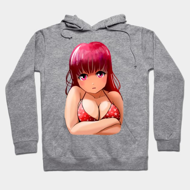 Hot girl in hoodie clearance